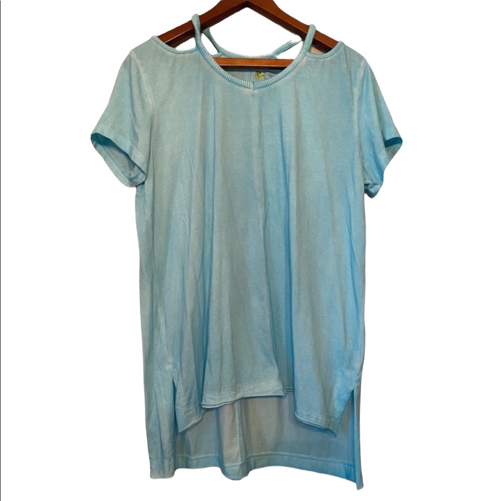 Halcyon Light Blue Short Sleeved Top
